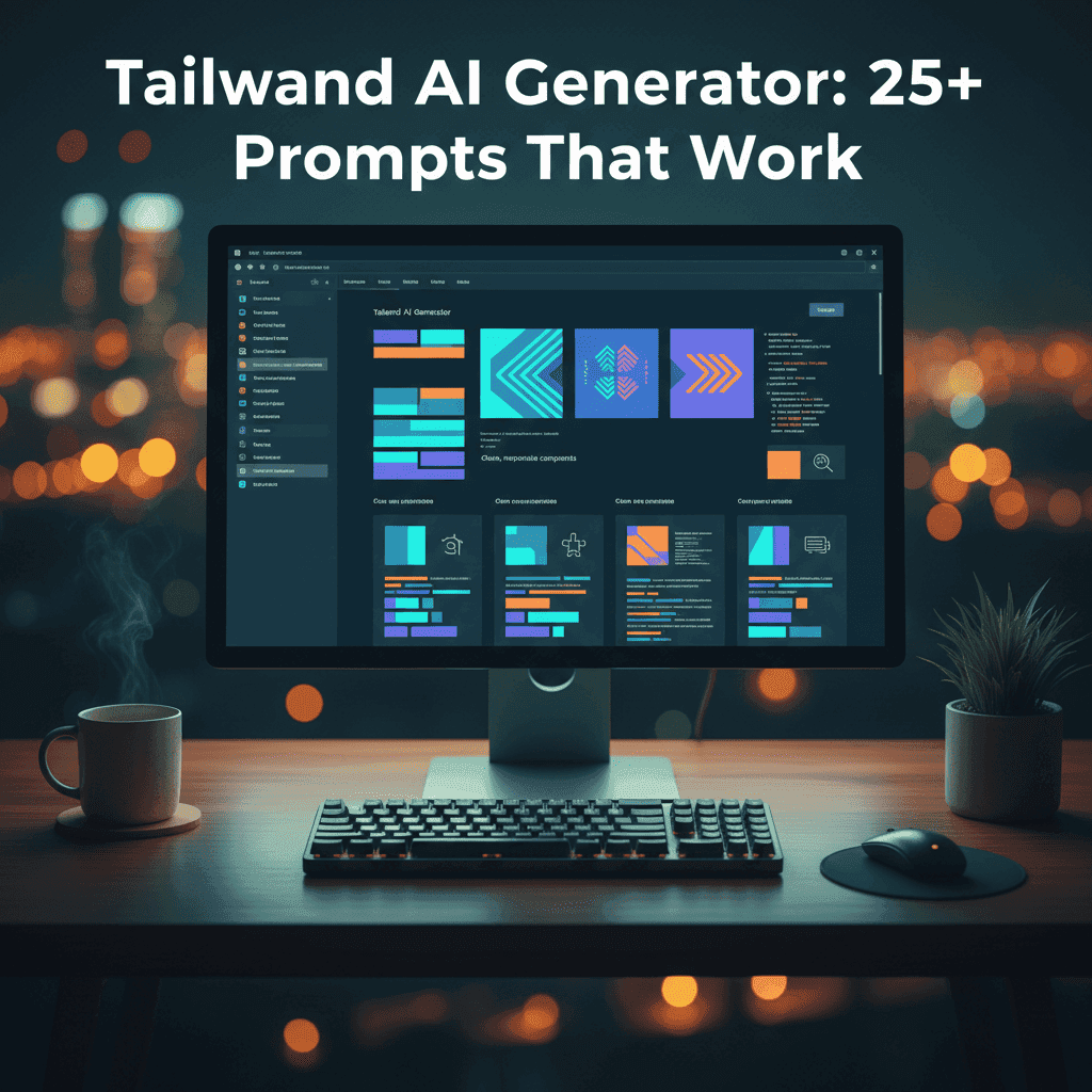 Tailwind AI Generator: 25+ Prompts That Work - Featured Image