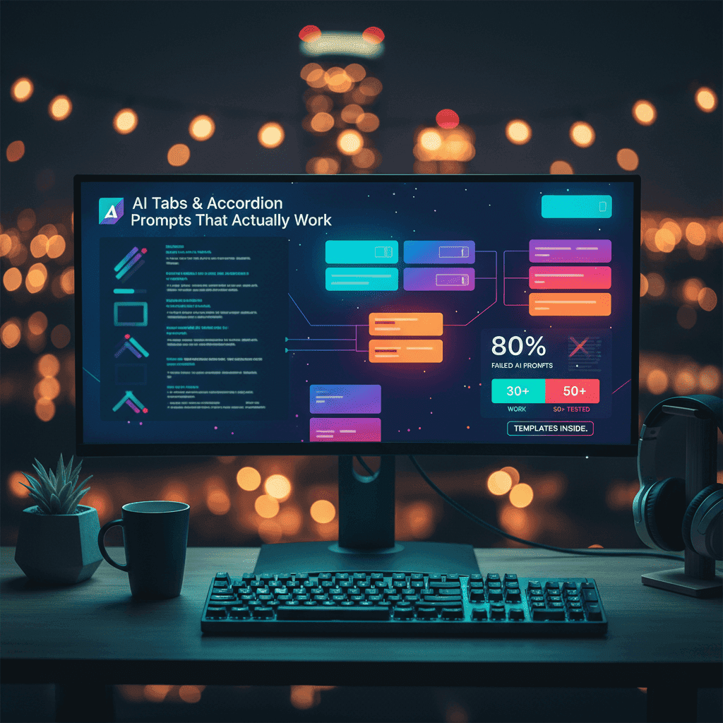 AI Tabs & Accordion Prompts That Actually Work - Featured Image